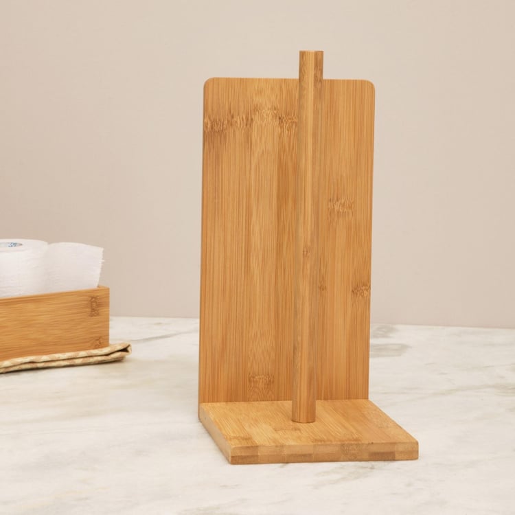 Medley Blissful Nature Bamboo Toilet Paper Holder