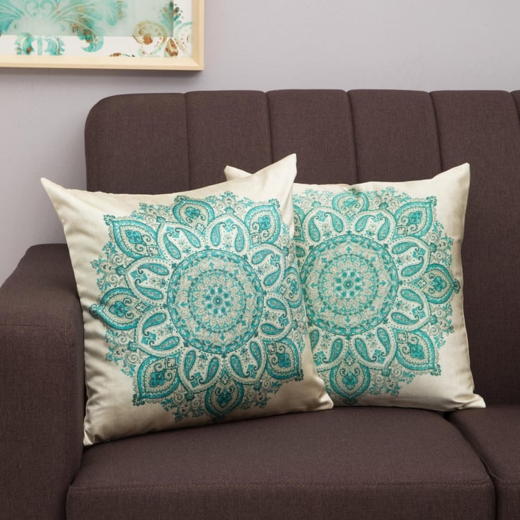 CELEBRATION Floral Cushion Covers - Set Of 2 Pcs