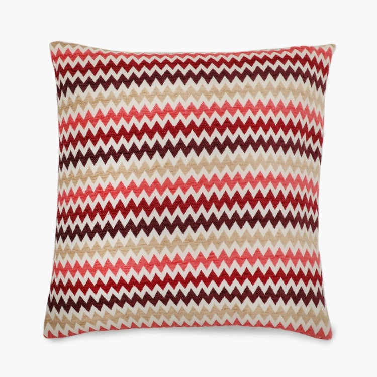 CELEBRATION Chenille Stripe Cushion Covers - Set Of 2 Pcs