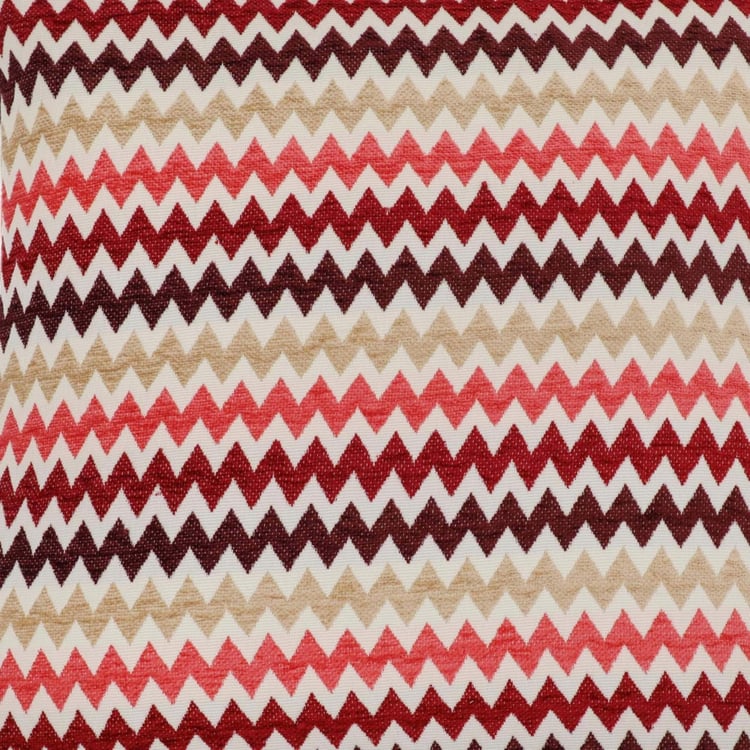 CELEBRATION Chenille Stripe Cushion Covers - Set Of 2 Pcs