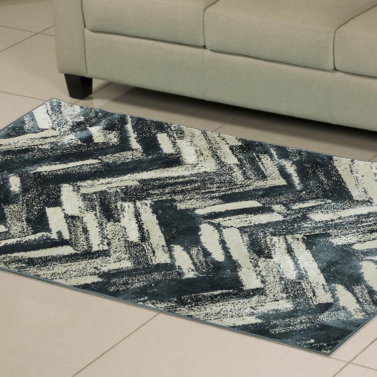 Burnish Printed Rectangular Carpet