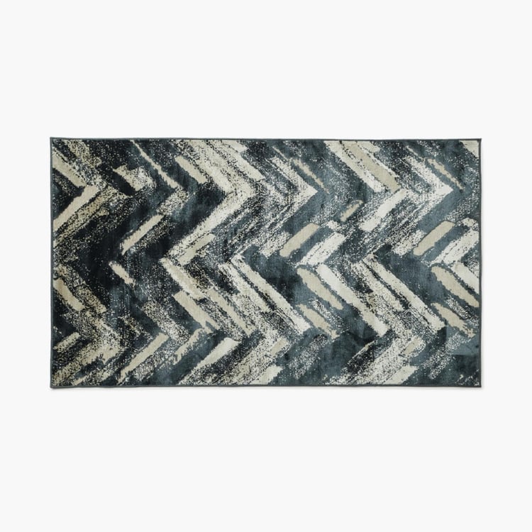 Burnish Printed Rectangular Carpet