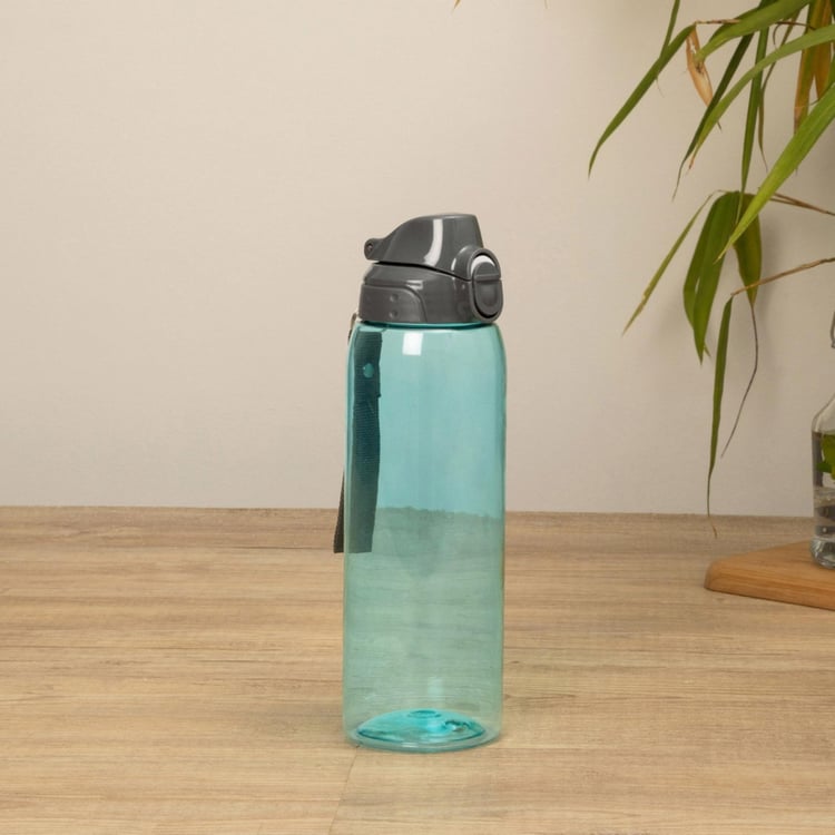 Atlantis-Hydro Solid Bottles - Plastic -900ml -Water Bottle 8 cm  L x 8 cm  W x 25 cm  H -Blue