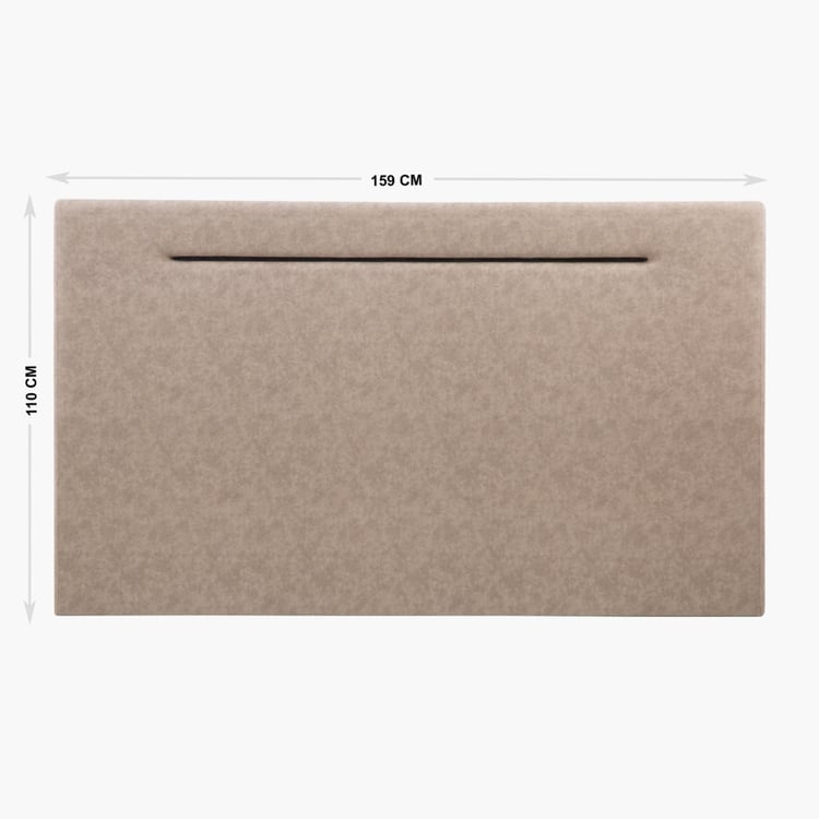 Crystal Linea Queen Size Headboard - 5 x 110 x 159 cm