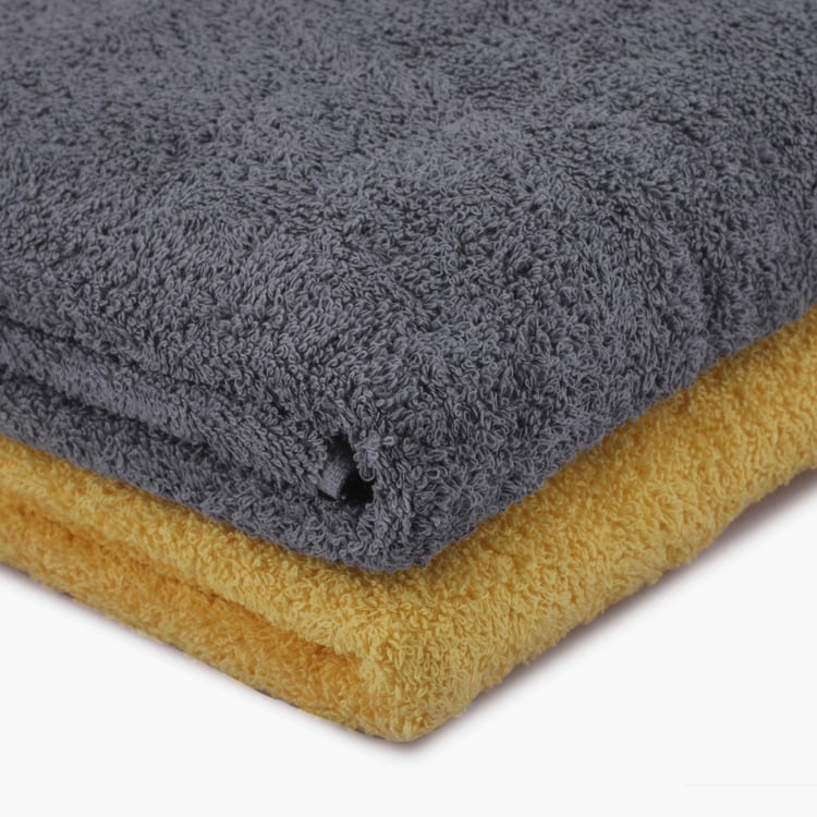 Spaces Set Of 2 Solid Textured Bath Towel