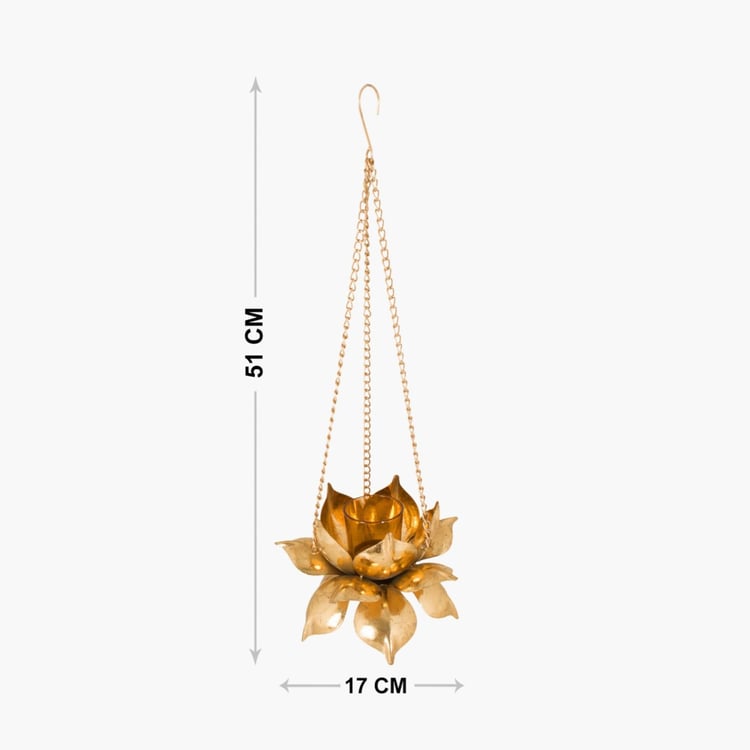 Redolence Neptune Lotus Hanging Light Holder