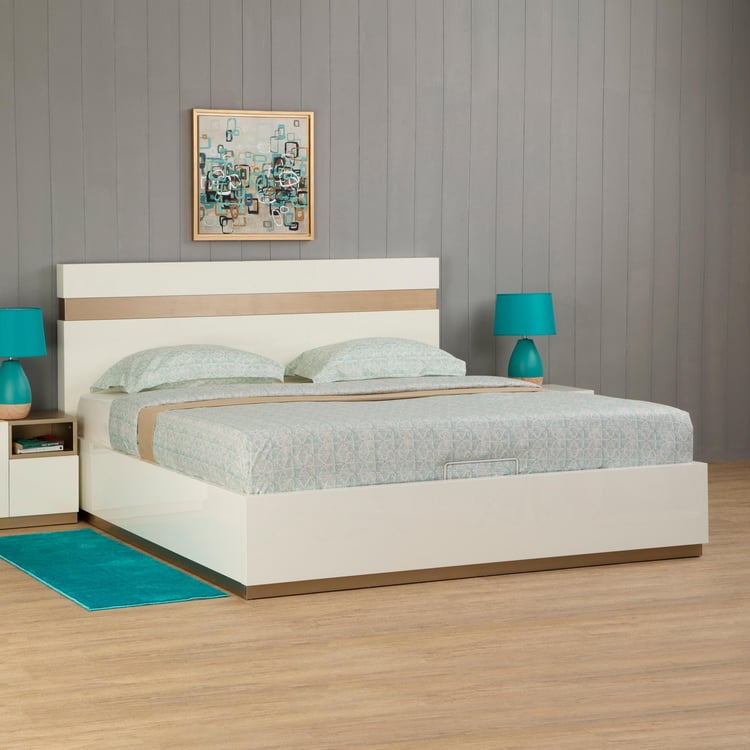 Phoenix Queen-Size Bed With Hydraulic Storage - 110 x 158 x 216 cm