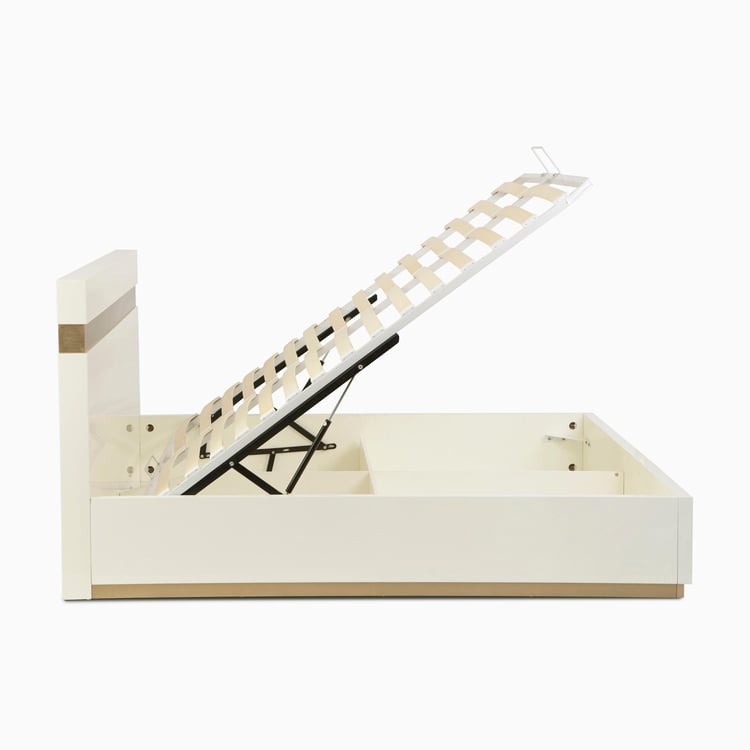 Phoenix Queen-Size Bed With Hydraulic Storage - 110 x 158 x 216 cm