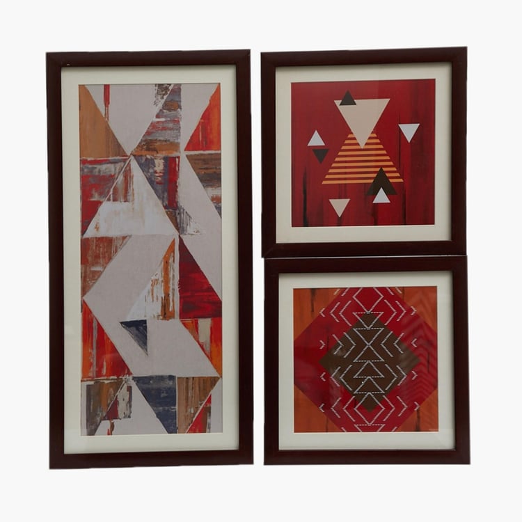 Plexiglas Printed Picture Frame - Set of 3