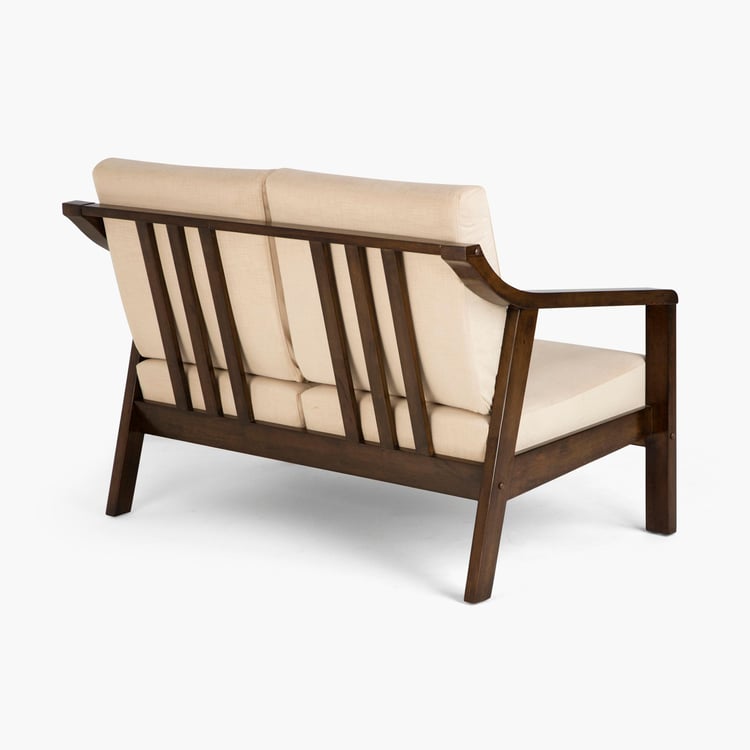 Zara Fabric 2-Seater Sofa - Beige