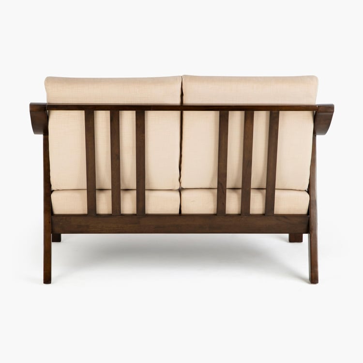 Zara Fabric 2-Seater Sofa - Beige