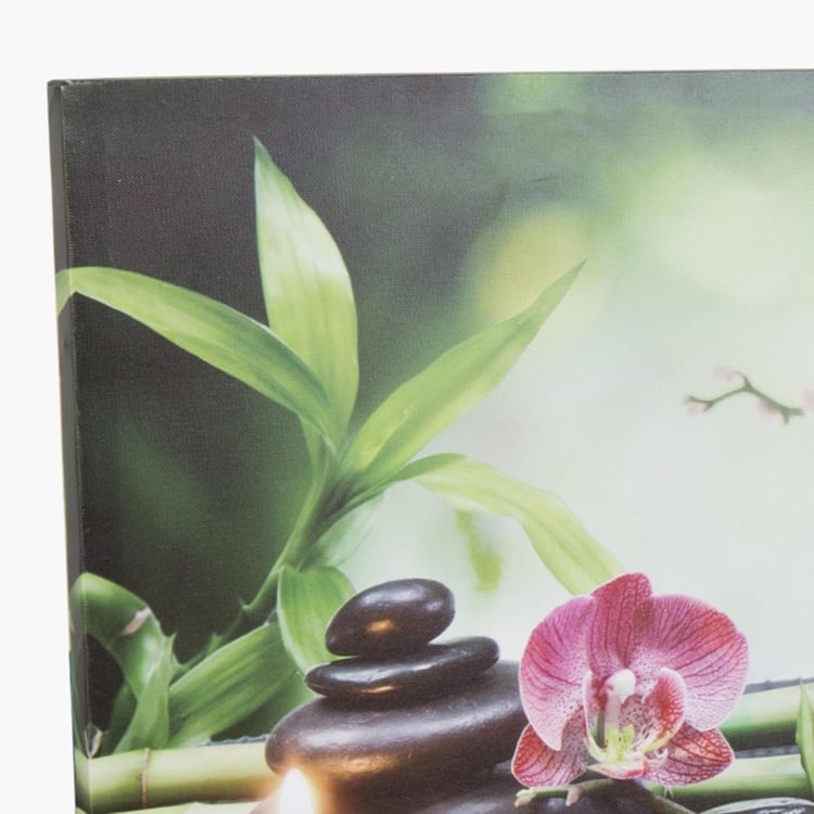 Mezzuna-Spruce Printed Square Picture Frames- Set Of 3 Pcs.