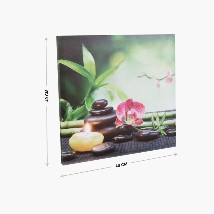 Mezzuna-Spruce Printed Square Picture Frames- Set Of 3 Pcs.