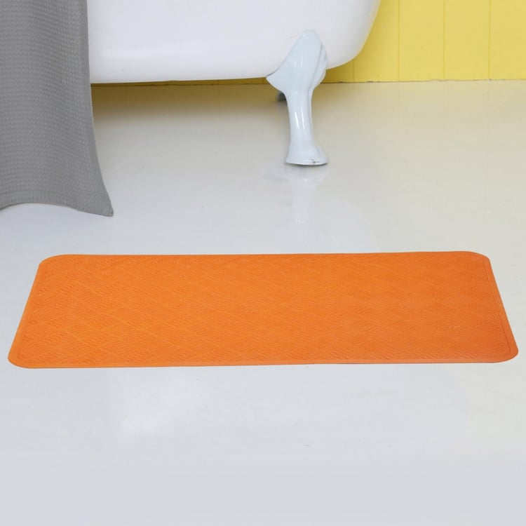 Hudson Devon Textured Rubber Anti-Slip Shower Mat - 40 x 70 cm
