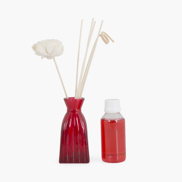 Redolence Bella Glass Reed Diffusers-Set Of 8 Pcs
