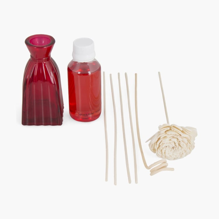 Redolence Bella Glass Reed Diffusers-Set Of 8 Pcs