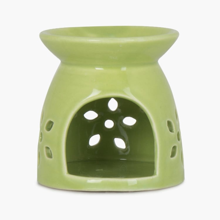 Serene Bouquet Ceramic Burner Set -Set Of 4 Pcs