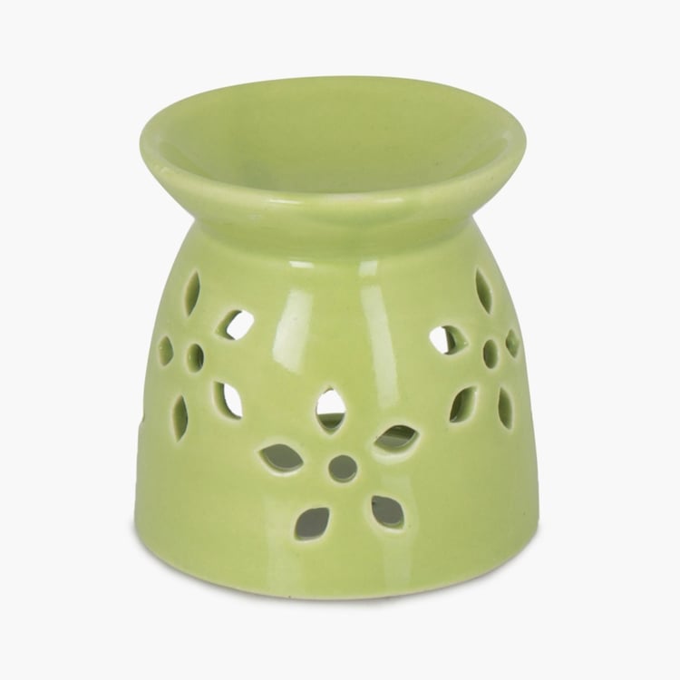 Serene Bouquet Ceramic Burner Set -Set Of 4 Pcs