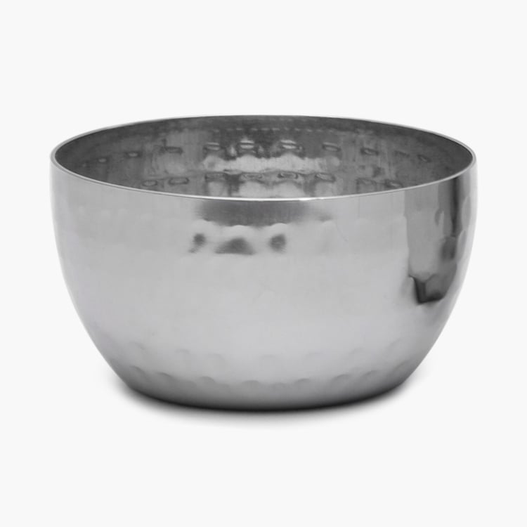 Blaze Set of 4 Stainless Steel Hammered Bowls