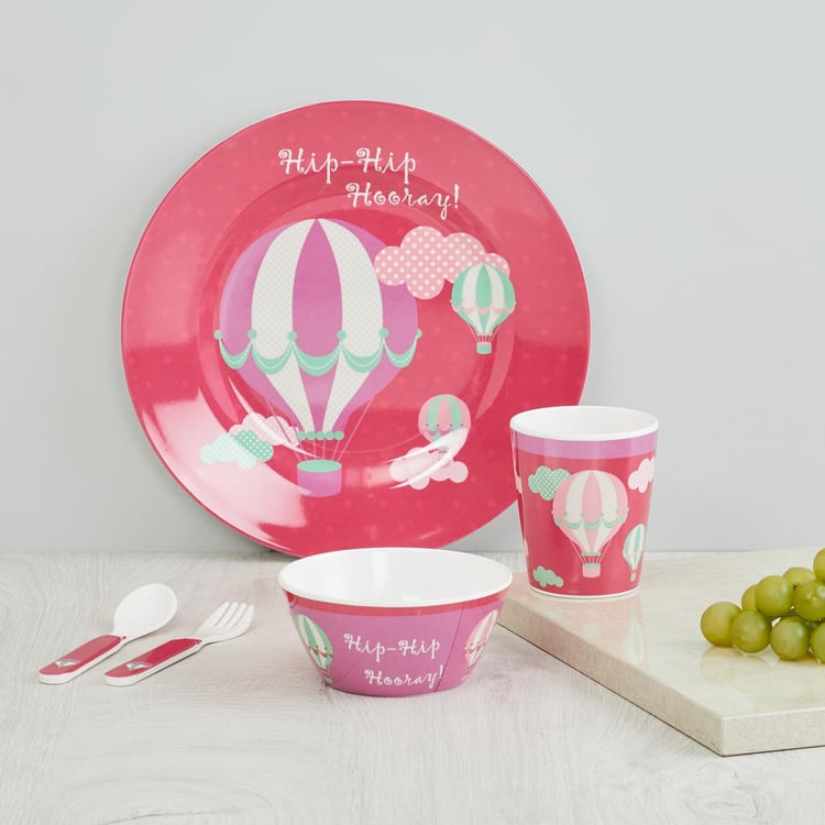 Fabulous 3 5-Piece Printed Dinner Set