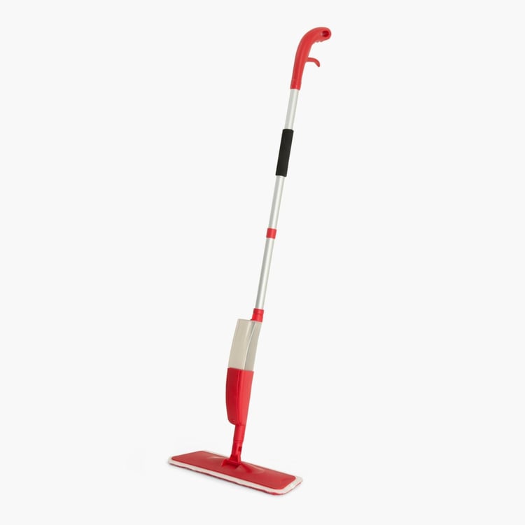 Indus Solid Polypropylene  Spray Mop  : 39 cm x 118 cm  Red