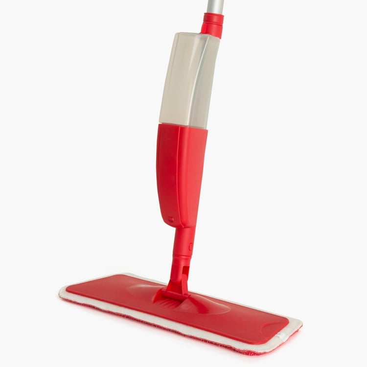 Indus Solid Polypropylene  Spray Mop  : 39 cm x 118 cm  Red