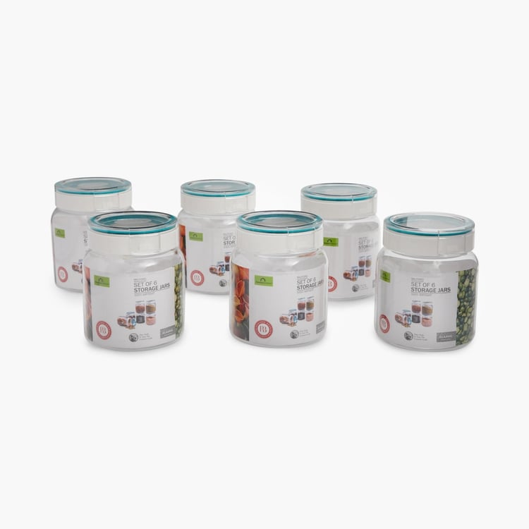 Barbados Set of 6 Pet Canisters - 900ml