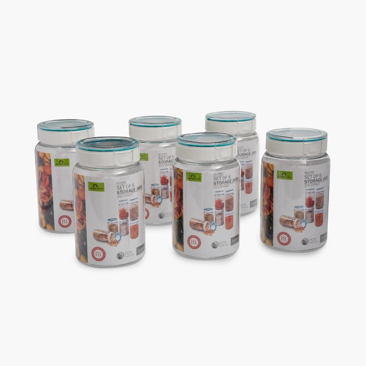 Barbados Set of 6 Pet Canisters - 1.4L