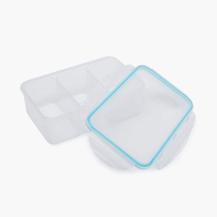Palestine Canary Transparent Lunch Bo x With Divider - 1150 ml