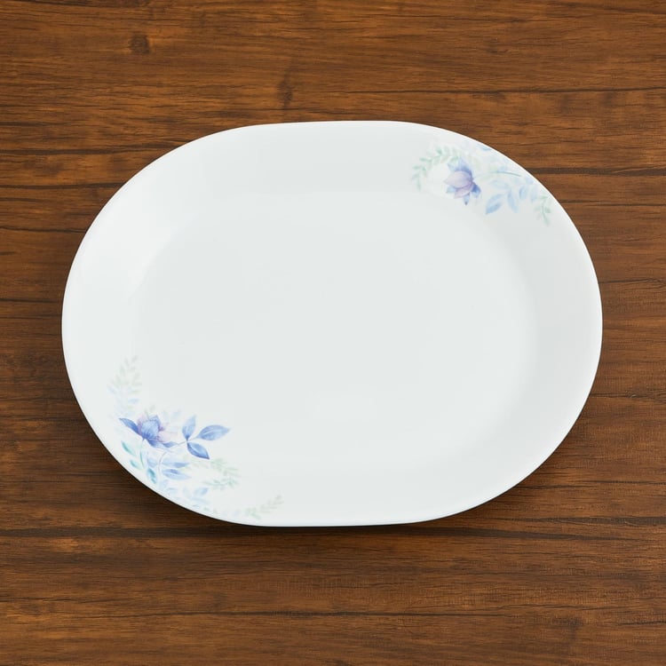 Corelle Blue Floral Dinner Set - 21 Pcs.