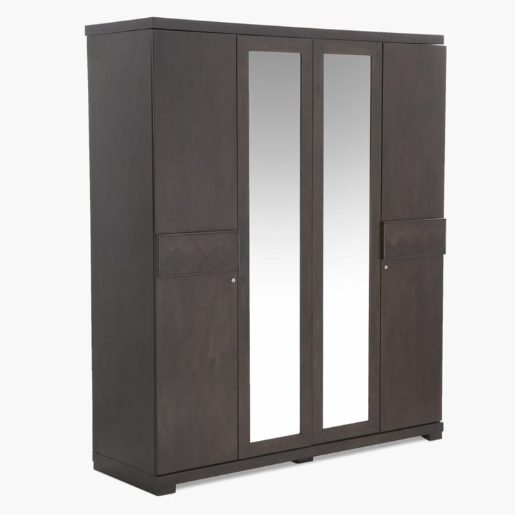 Petals Four-Door Hinged Wardrobe