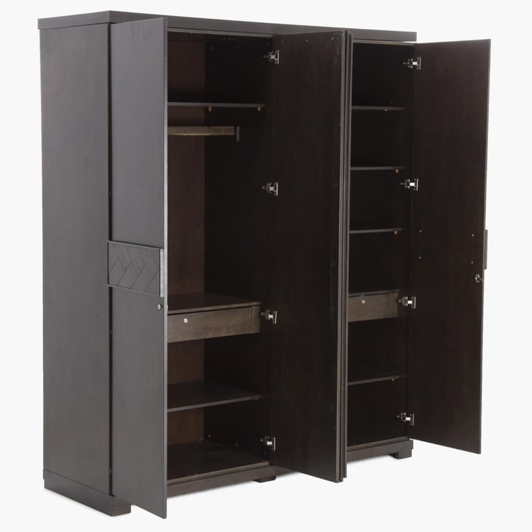 Petals Four-Door Hinged Wardrobe