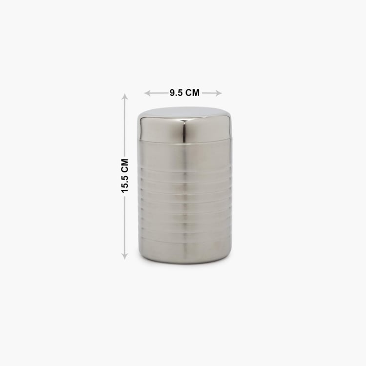 Barbados Stainless 6-Piece Steel Canister Set - 1000ml