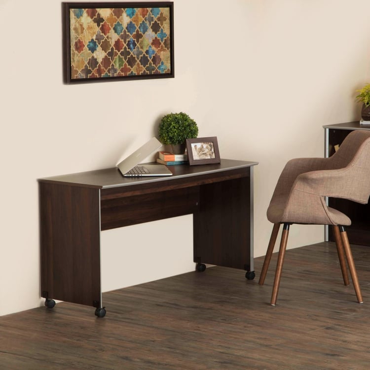 Lewis Return Desk - Brown