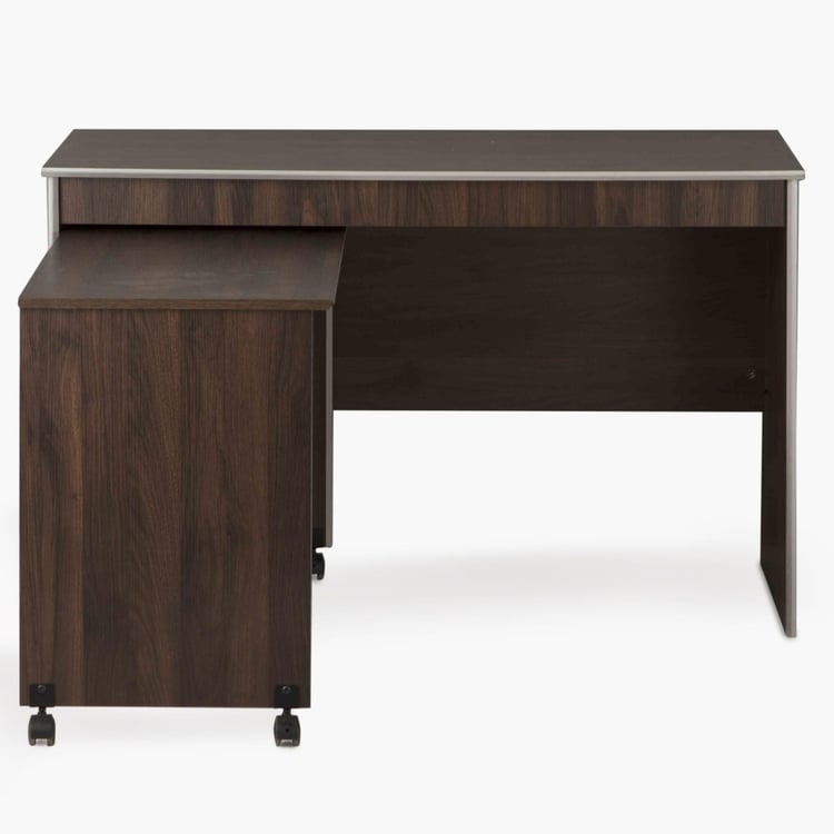 Lewis Return Desk - Brown