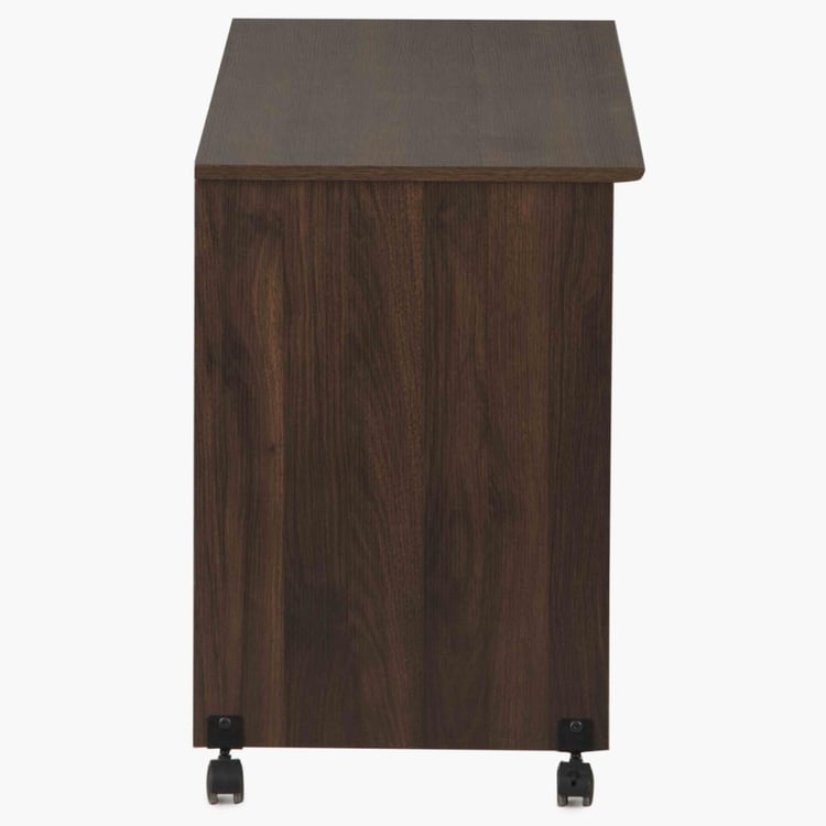 Lewis Return Desk - Brown