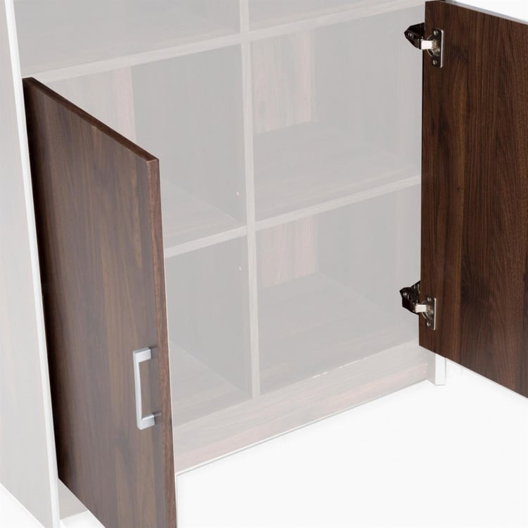Lewis Set of 2 Door Panel - Brown