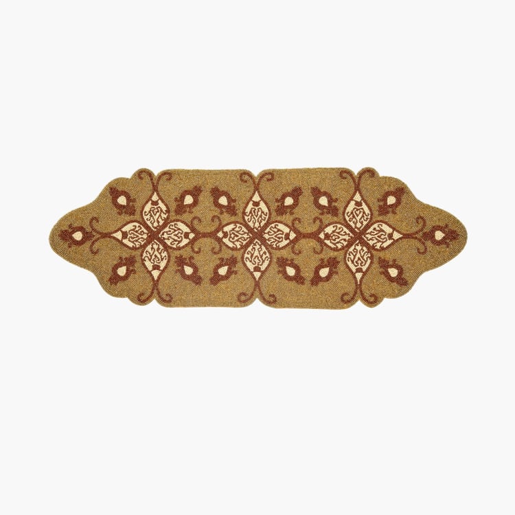 Cinder Treasures Embellished Table Runner - 90 x 30 cm