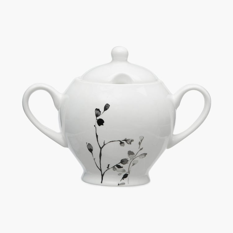 Lucas-Bouzon Round Bone China Sugar Pot