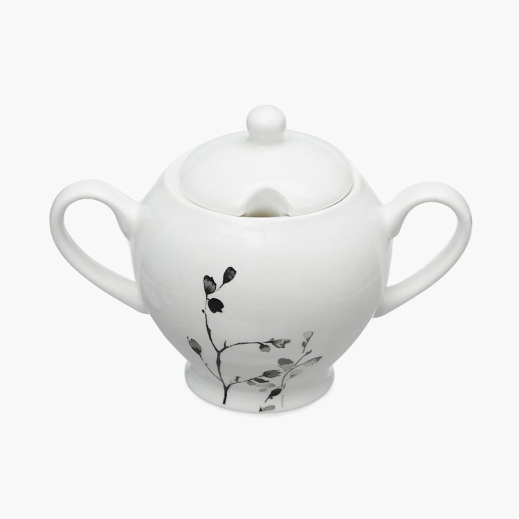 Lucas-Bouzon Round Bone China Sugar Pot