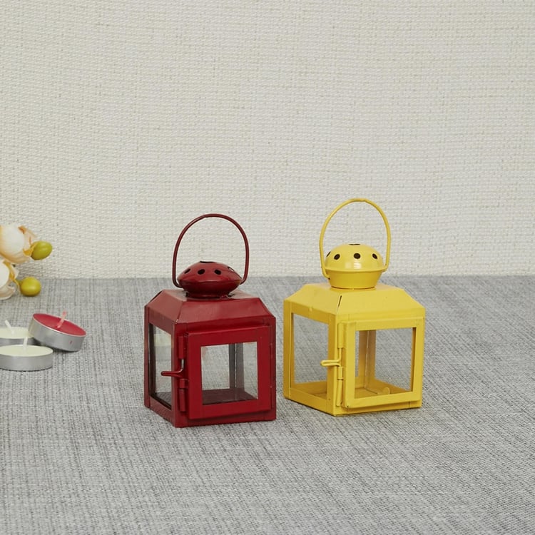 Raga-Orchard Square Mini Lantern- 3 Pcs.