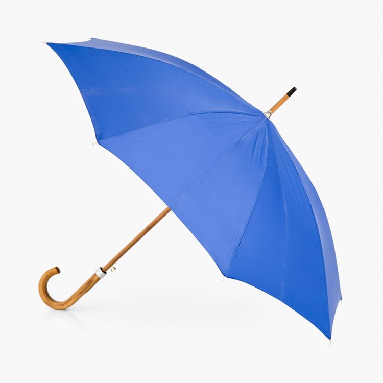 Canopy Solid Umbrella with Wooden Handle - 12.5 x 89 cm