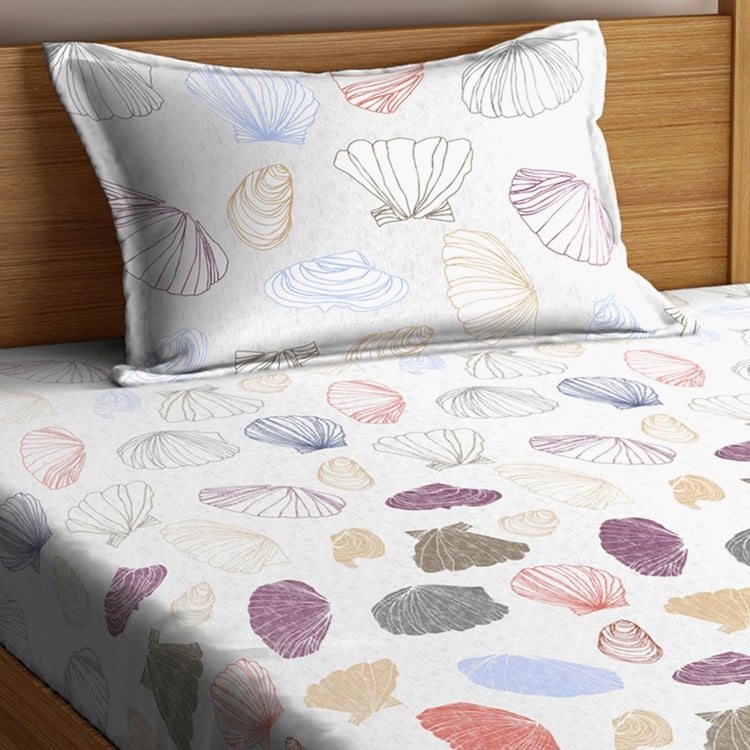 Spaces Essentials Printed Single Bedsheet - 152 x 228 cm