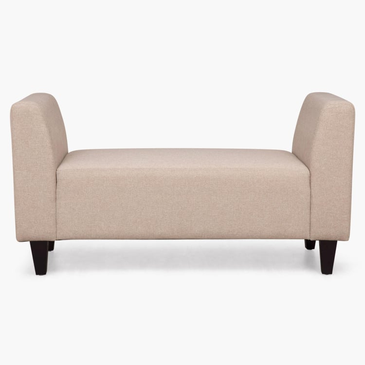 Montoya Fabric 2-Seater Bench - Beige