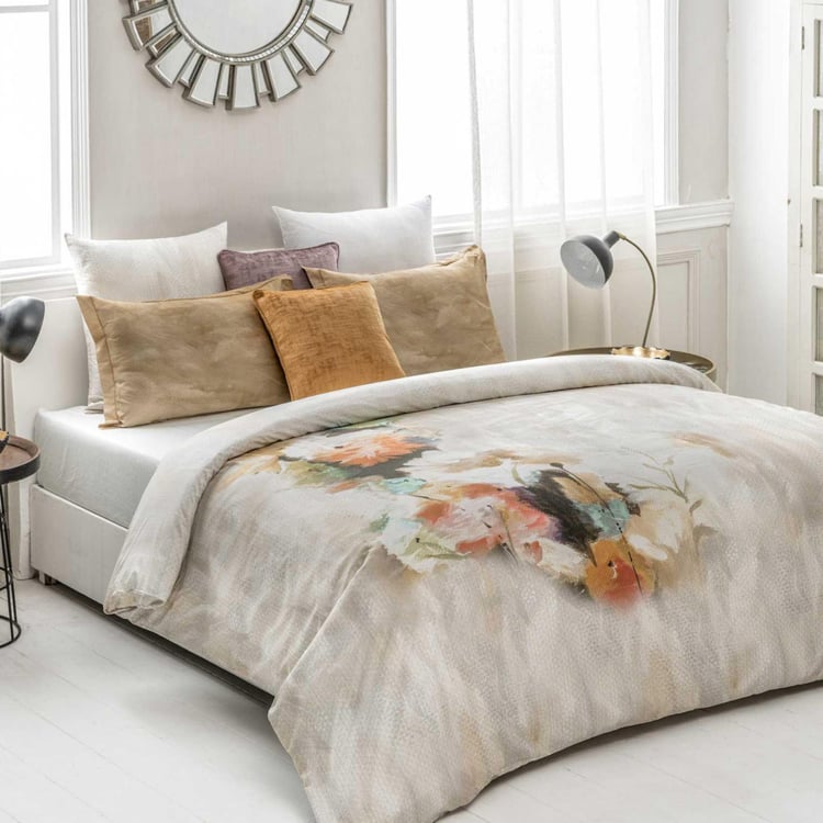 D'DECOR Tencel Printed Cotton Bedding Set-4 pcs.