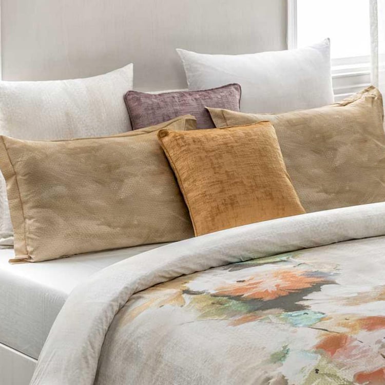 D'DECOR Tencel Printed Cotton Bedding Set-4 pcs.