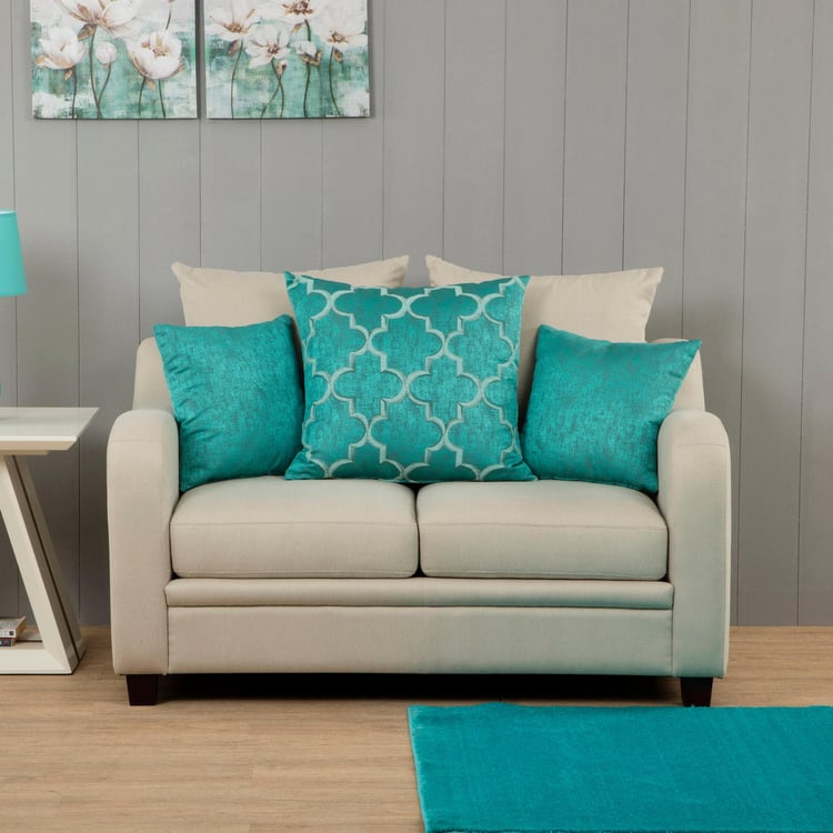 Phoenix Fabric 2-Seater Sofa - Beige