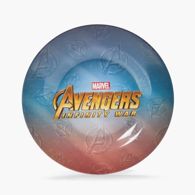 Marvel Avengers Melamine 4-Piece Printed Dinner Set
