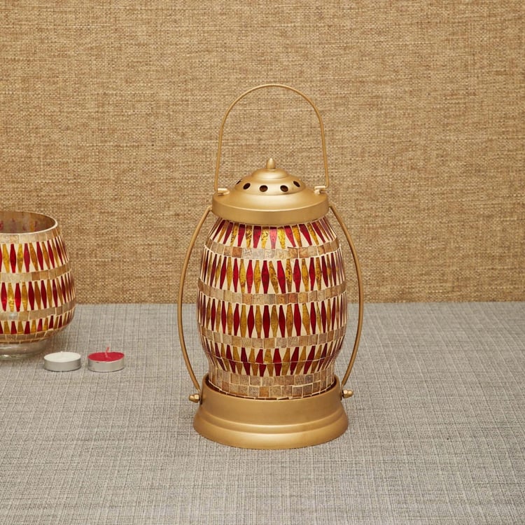 Maira Mosaic Geometric Lantern
