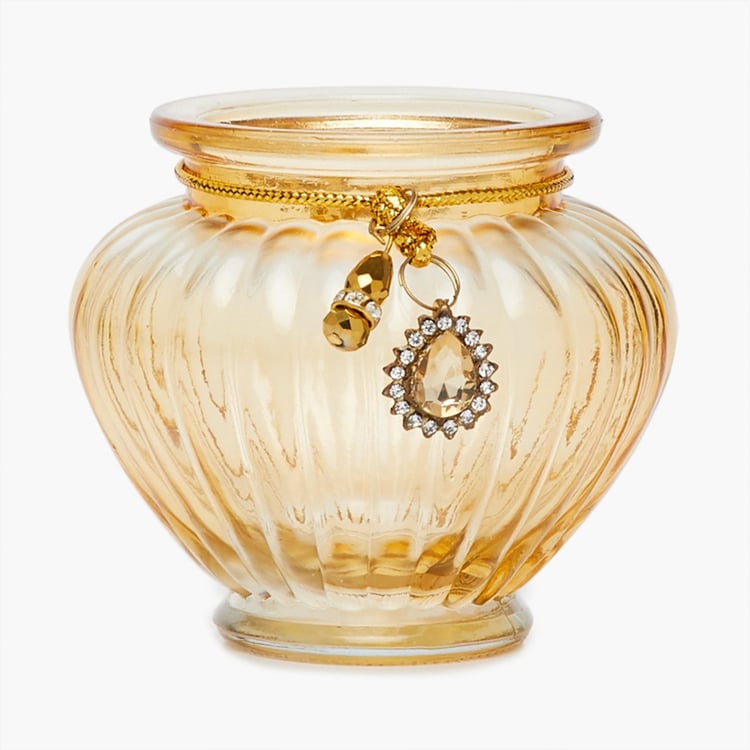 Raga Set of 3 Glass Votive Holders